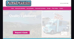 Desktop Screenshot of kreunkustom.com