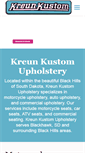 Mobile Screenshot of kreunkustom.com